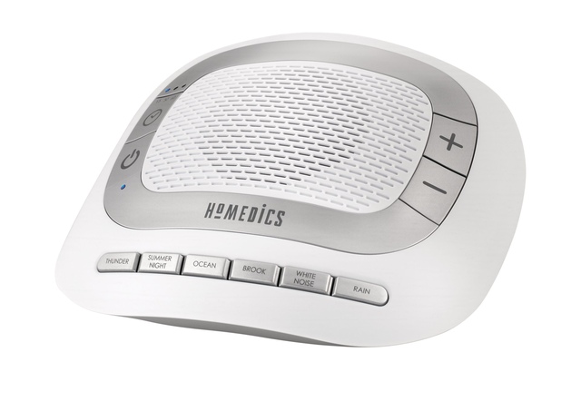 HoMedics SoundSpa Rejuvenate Sound Machine Front_Three_Fourths_Angled_Left