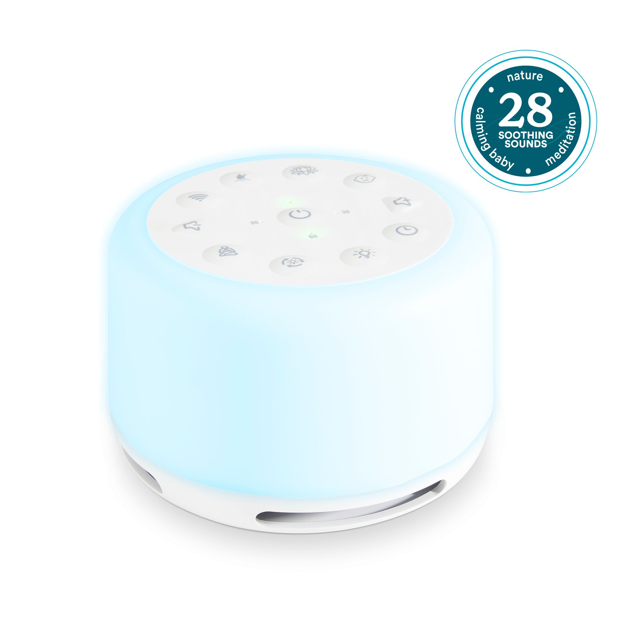 HoMedics Sleep Aura Sound Machine Front_Elevated