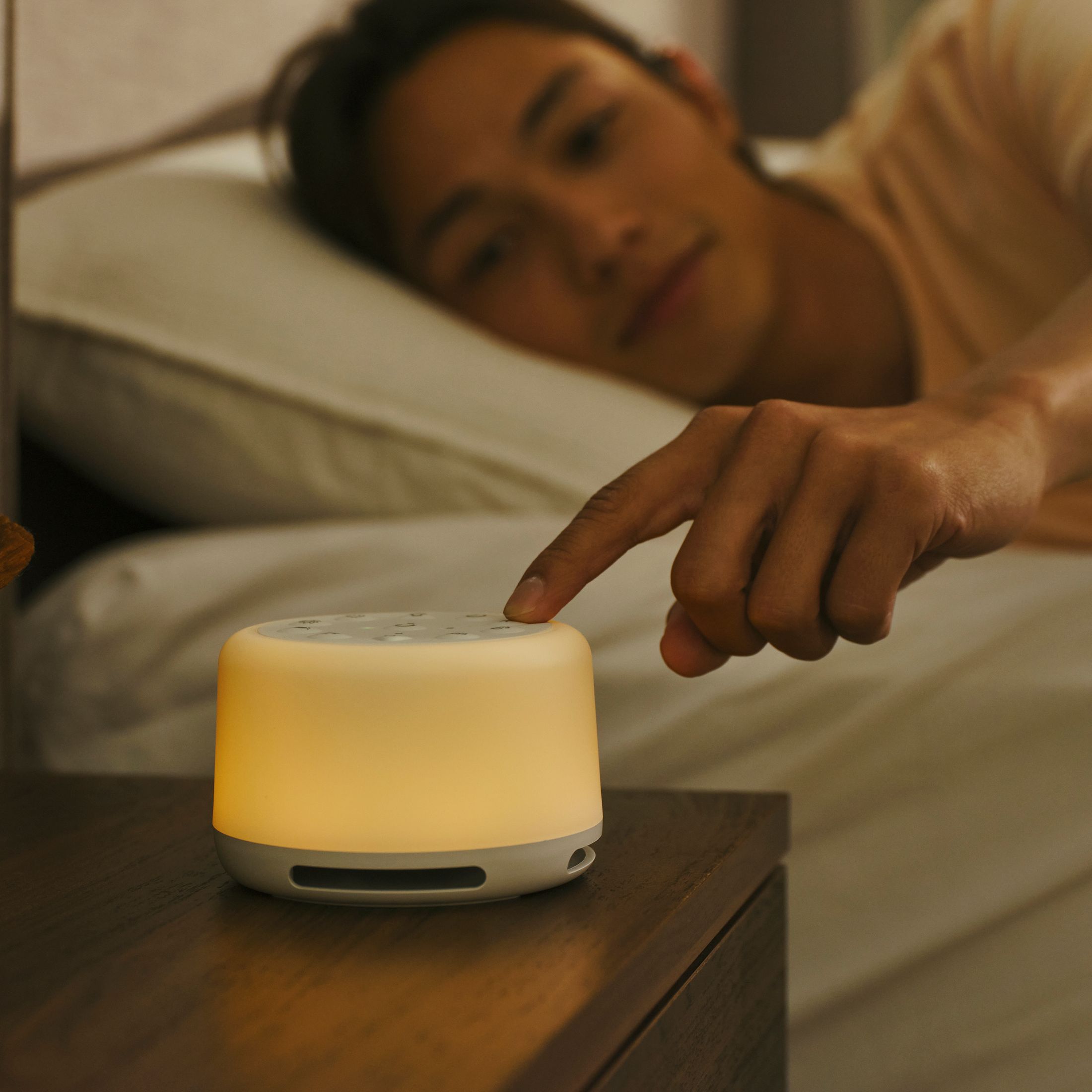 HoMedics Sleep Aura Sound Machine Front_Elevated