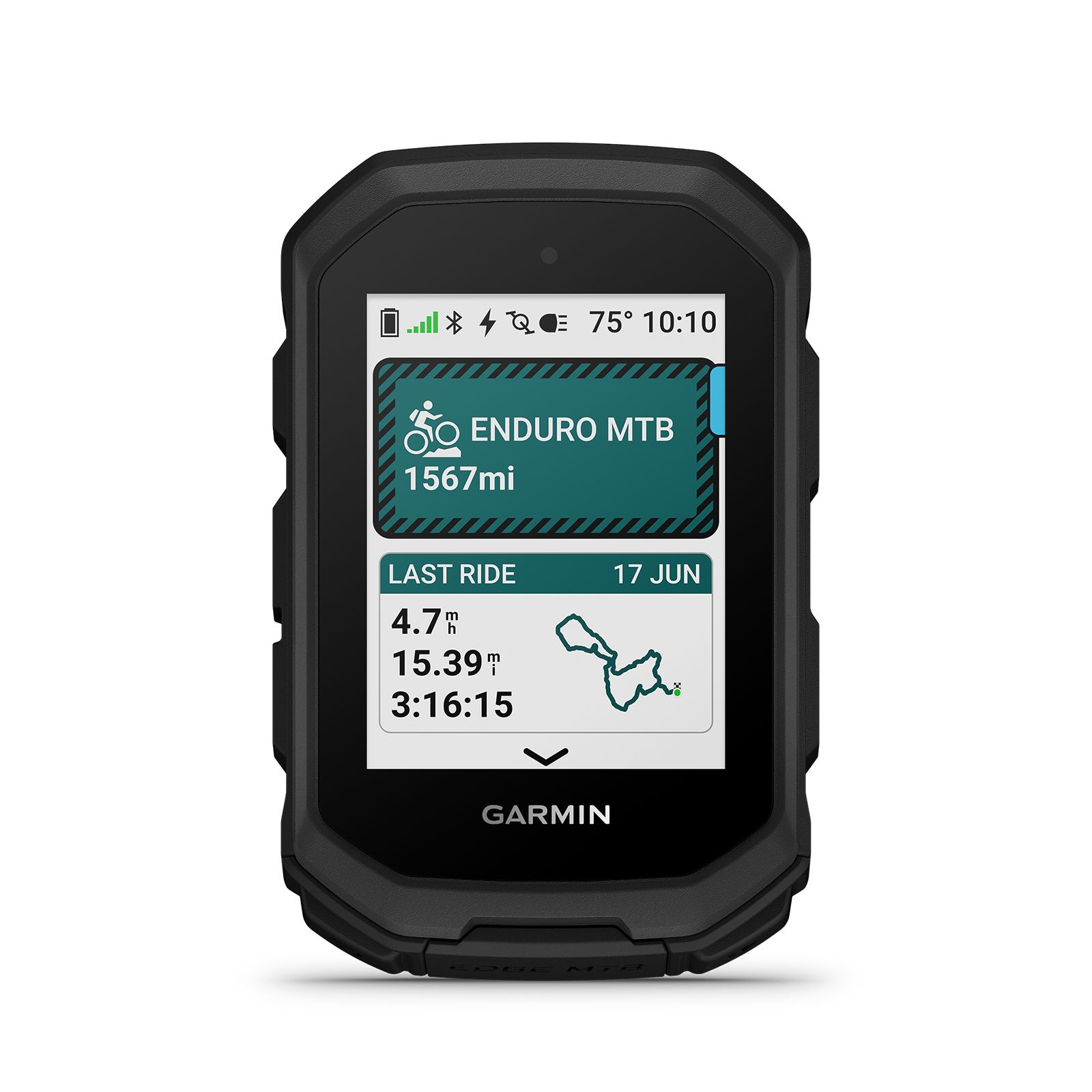Garmin Edge® Mountain Bike Computer Front_Flat