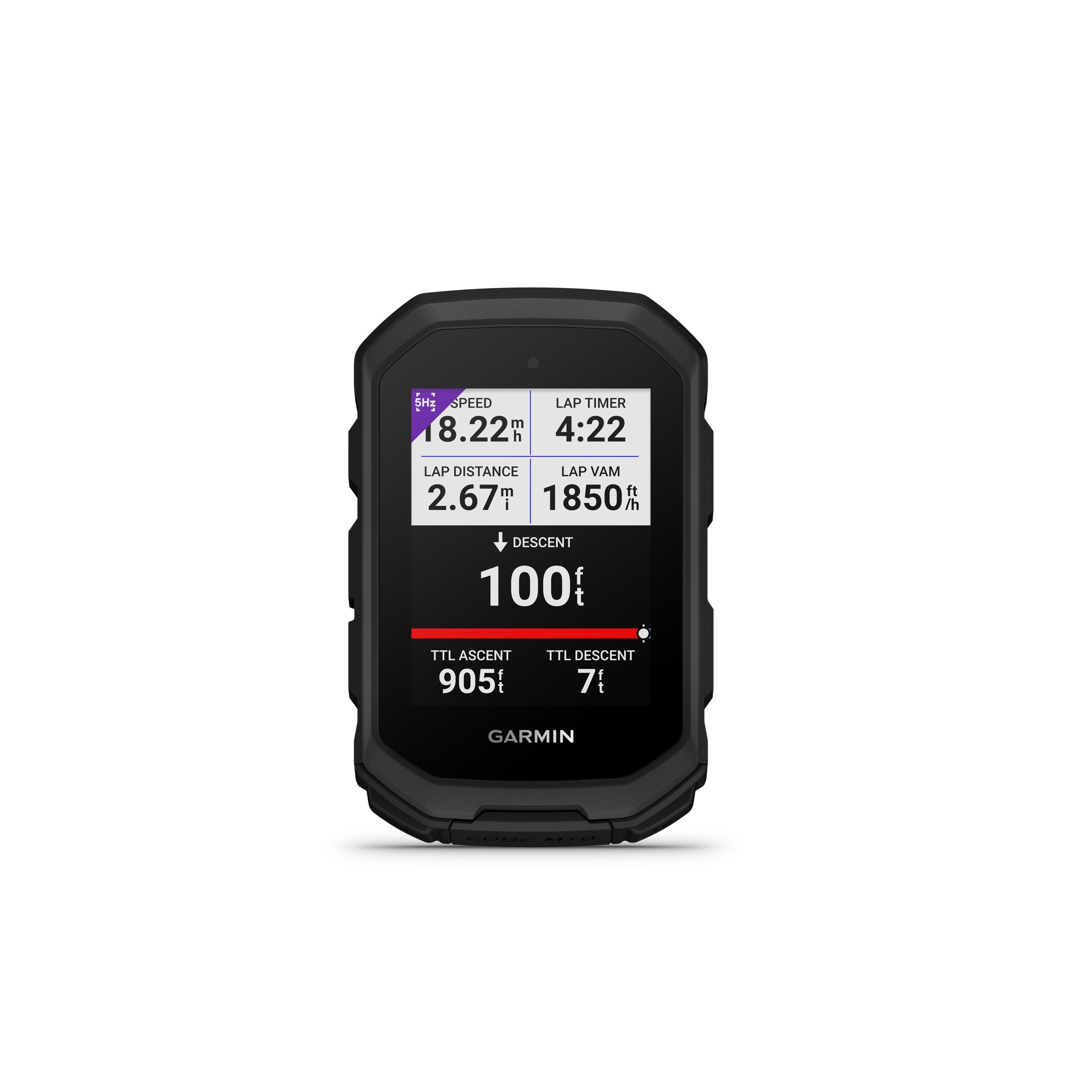 Garmin Edge® Mountain Bike Computer Front_Flat