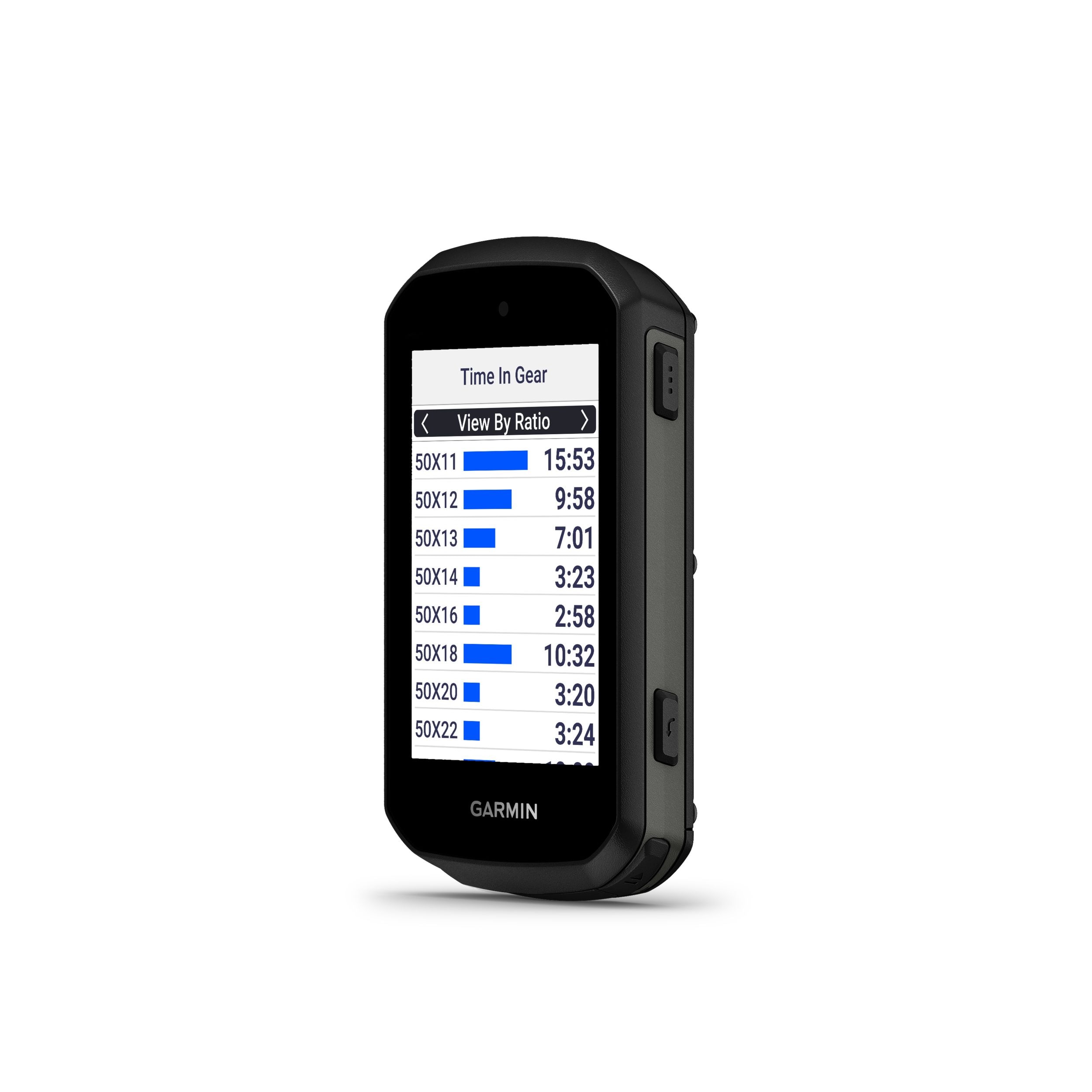 Garmin Edge® 550 GPS Cycling Computer Front_Angled_Left