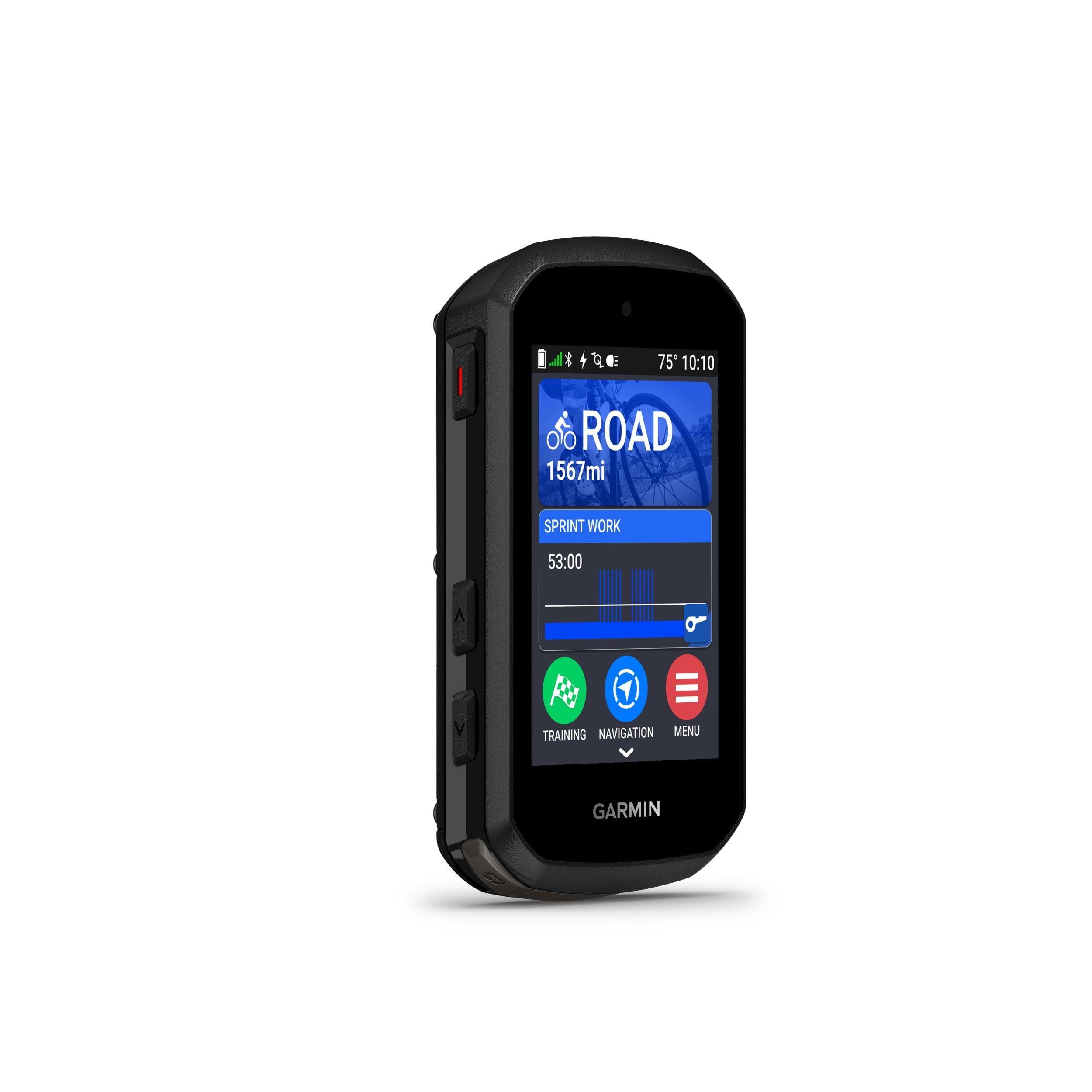Garmin Edge® 850 GPS Cycling Computer Front_Angled_Right