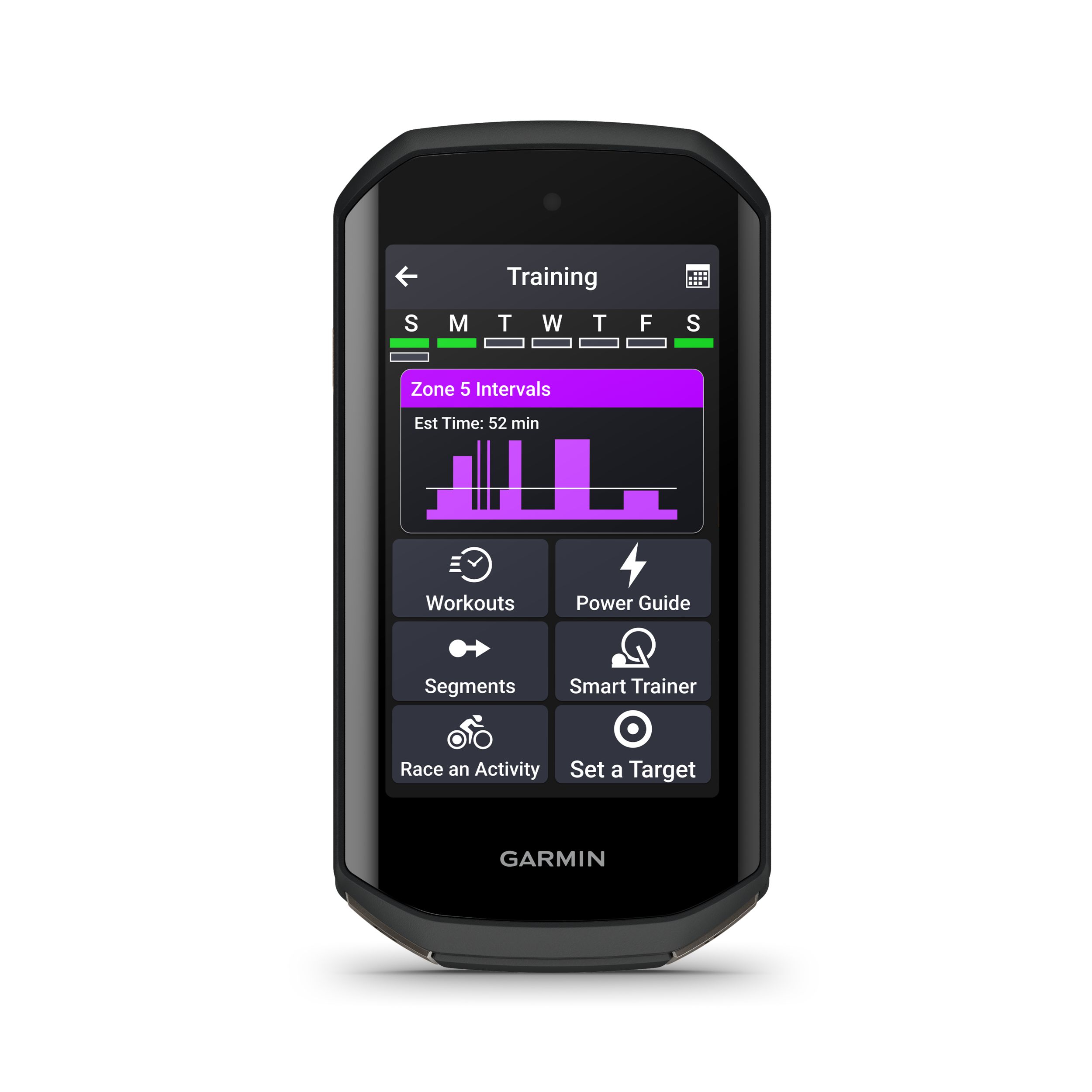 Garmin Edge® 1050 Premium GPS Cycling Computer Front_Flat