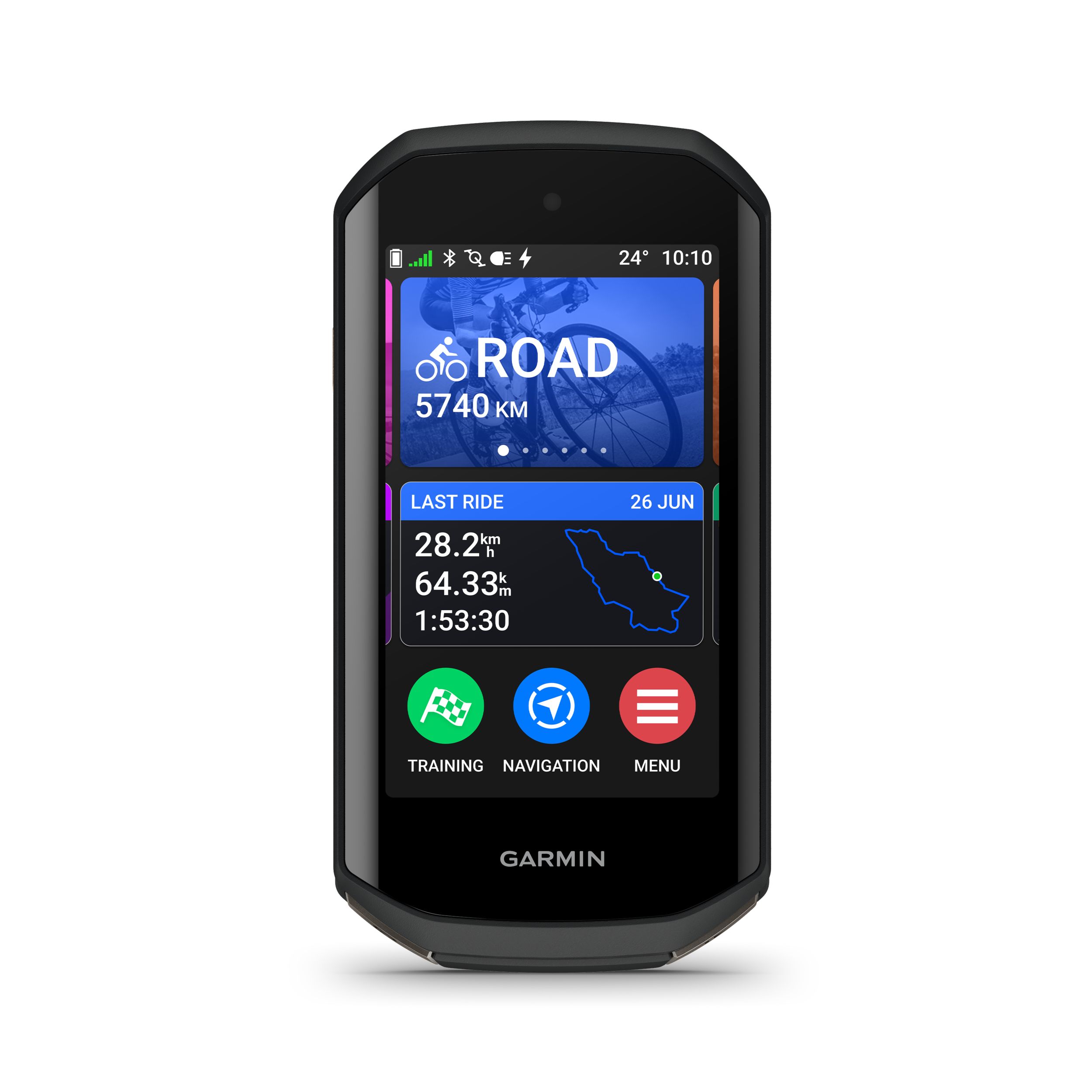 Garmin Edge® 1050 Premium GPS Cycling Computer Front_Flat