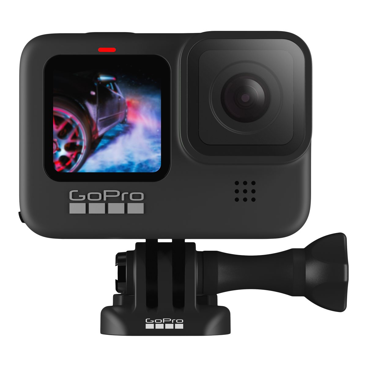 GoPro HERO9 Black Action Camera Front_Flat