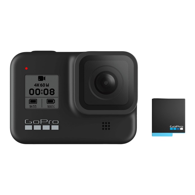 GoPro HERO8 Black Action Camera Front_Flat