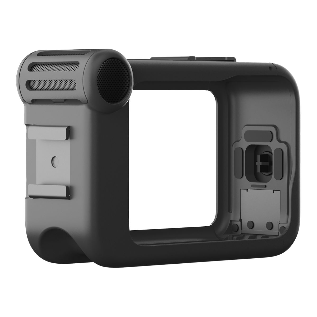 GoPro HERO9 Black Media Mod Front_Three_Fourths_Angled_Left