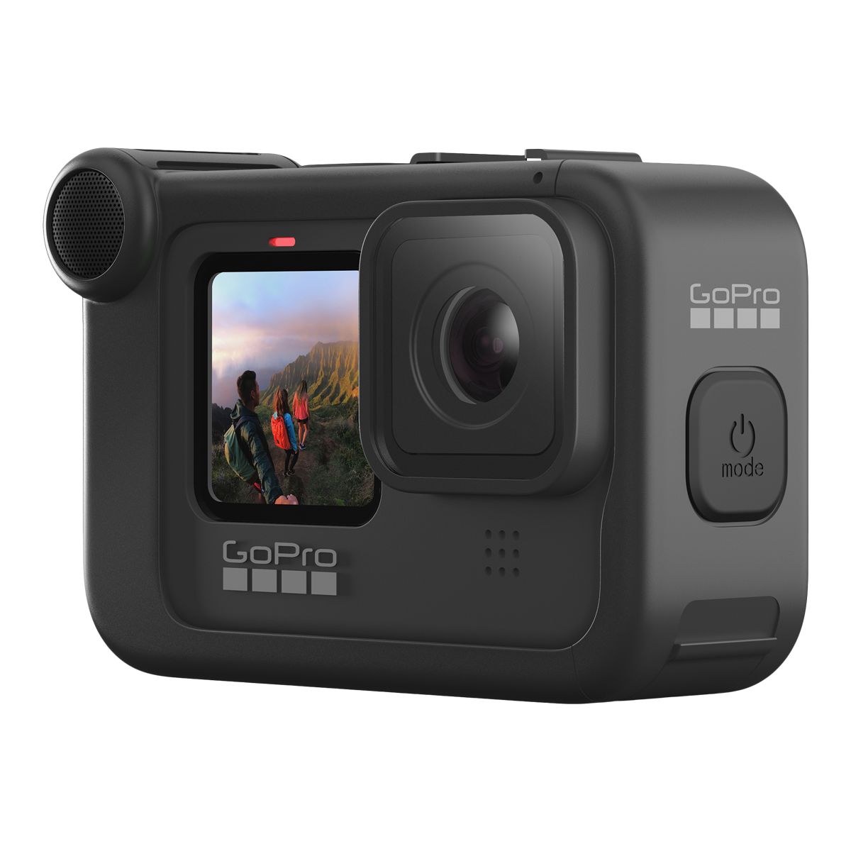 GoPro HERO9 Black Media Mod Front_Angled_Left