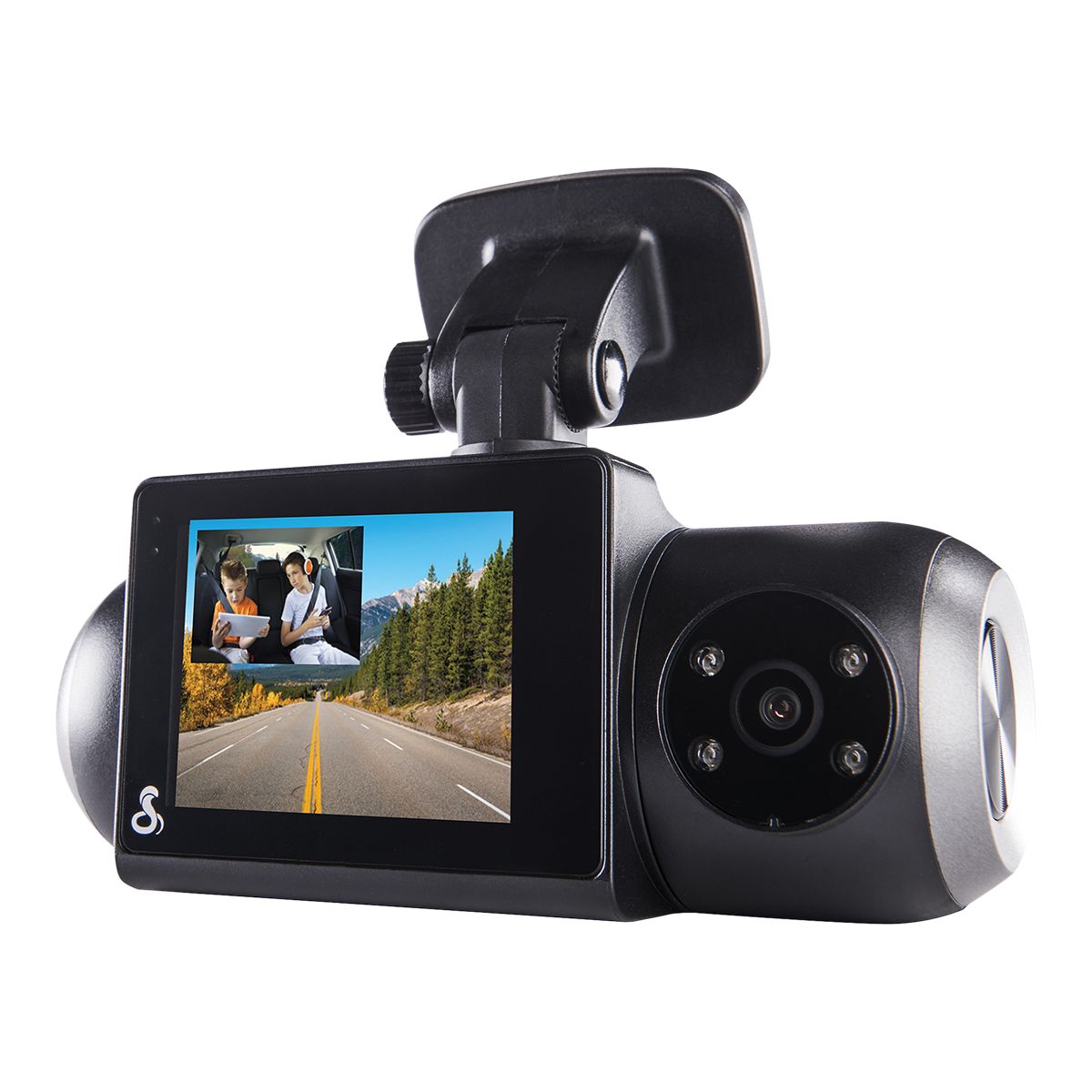 Cobra SC 201 Dual View Smart Dash Cam