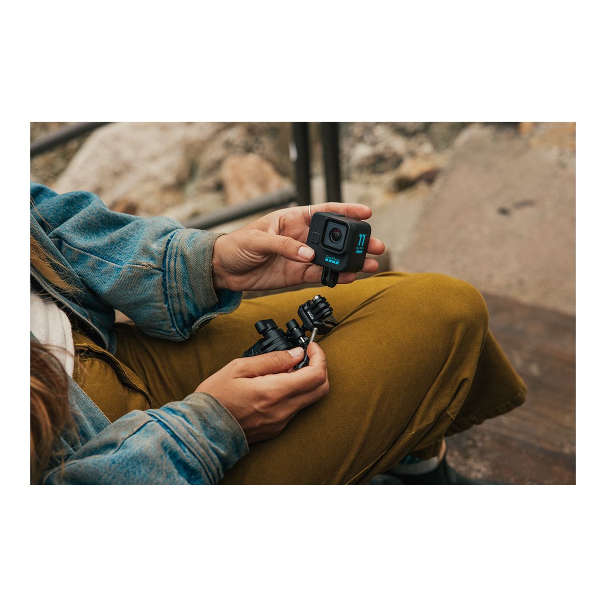 GoPro HERO11 Mini Front_Three_Fourths_Angled_Left