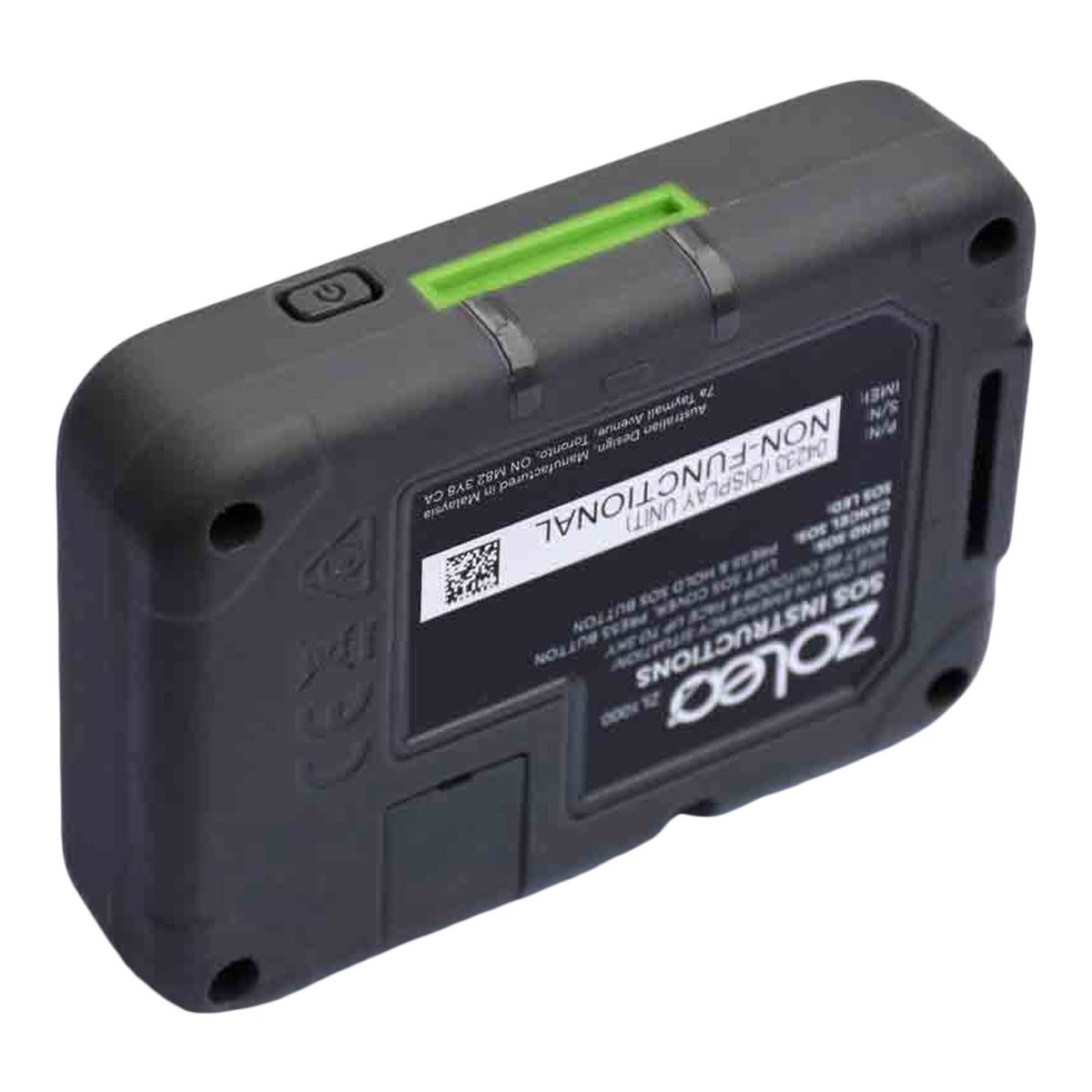 ZOLEO Satellite Communicator Back_Angled_Left
