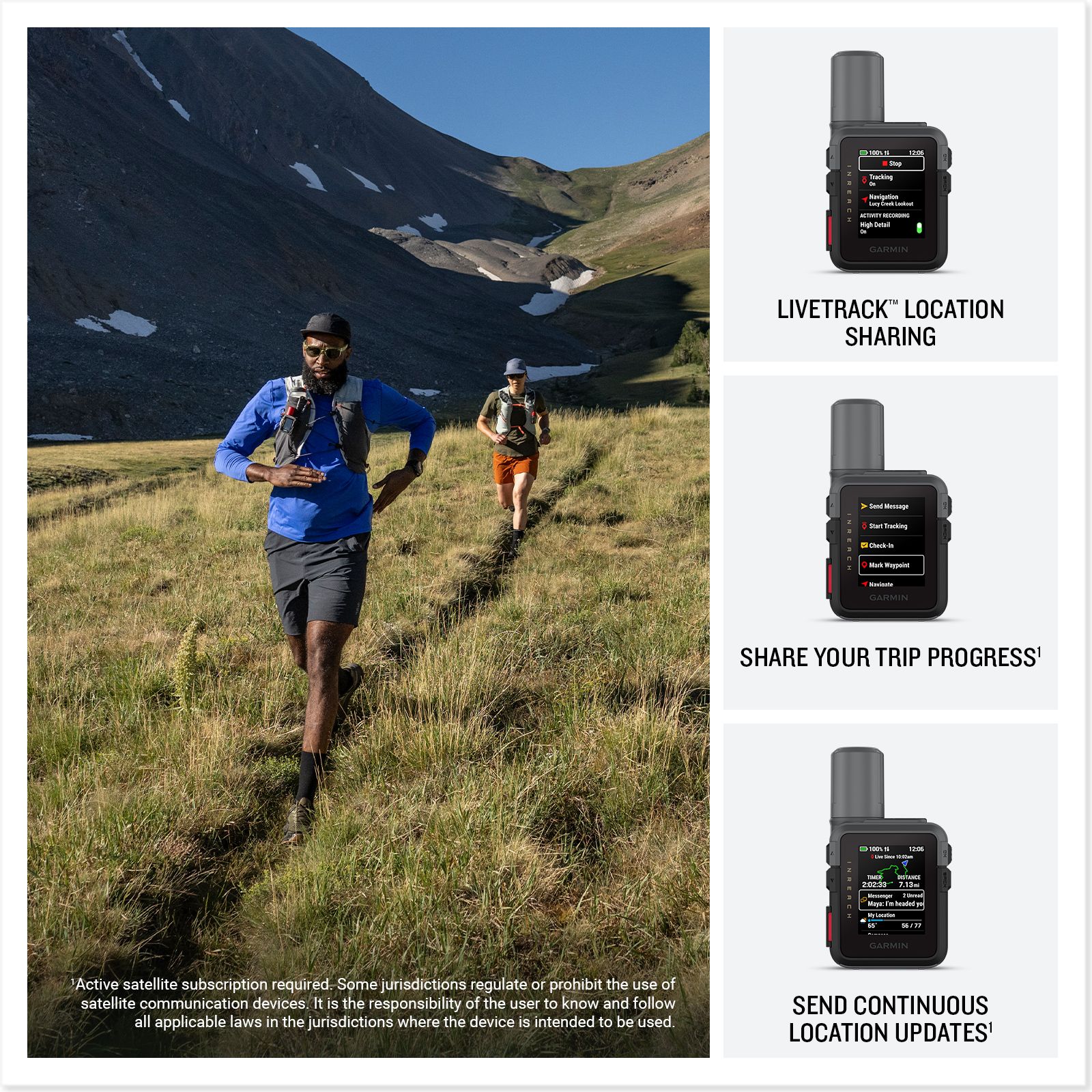 Garmin inReach Mini 3 SOS Satellite Communicator Composite_or_Mixed