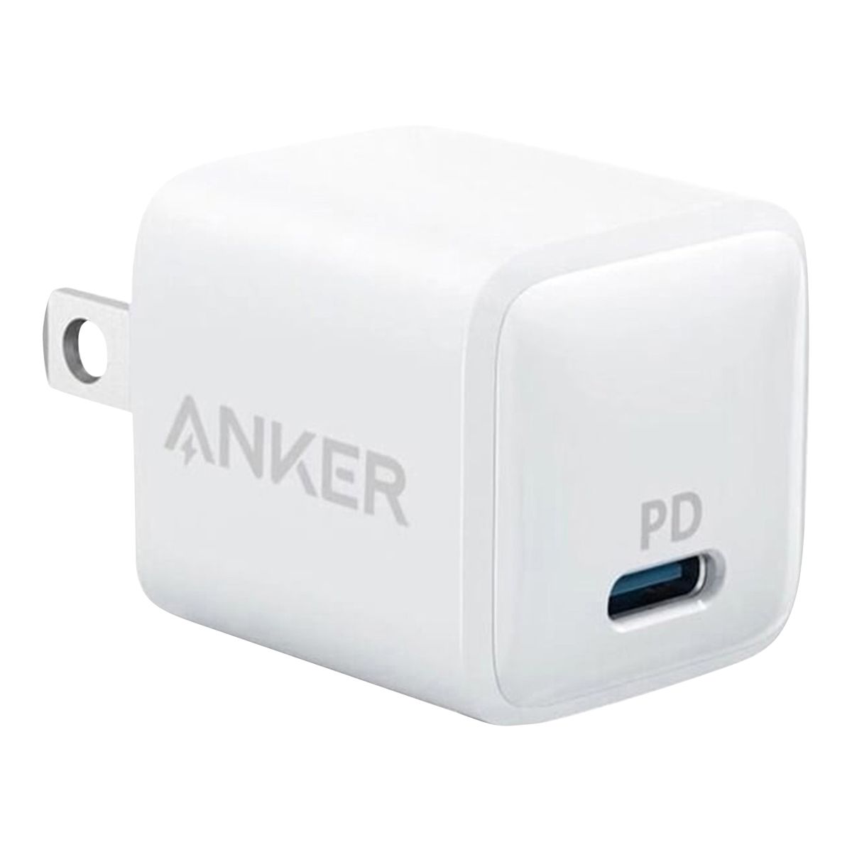 Anker PowerPort PD Nano Travel Wall Charger Front_Three_Fourths_Angled_Right