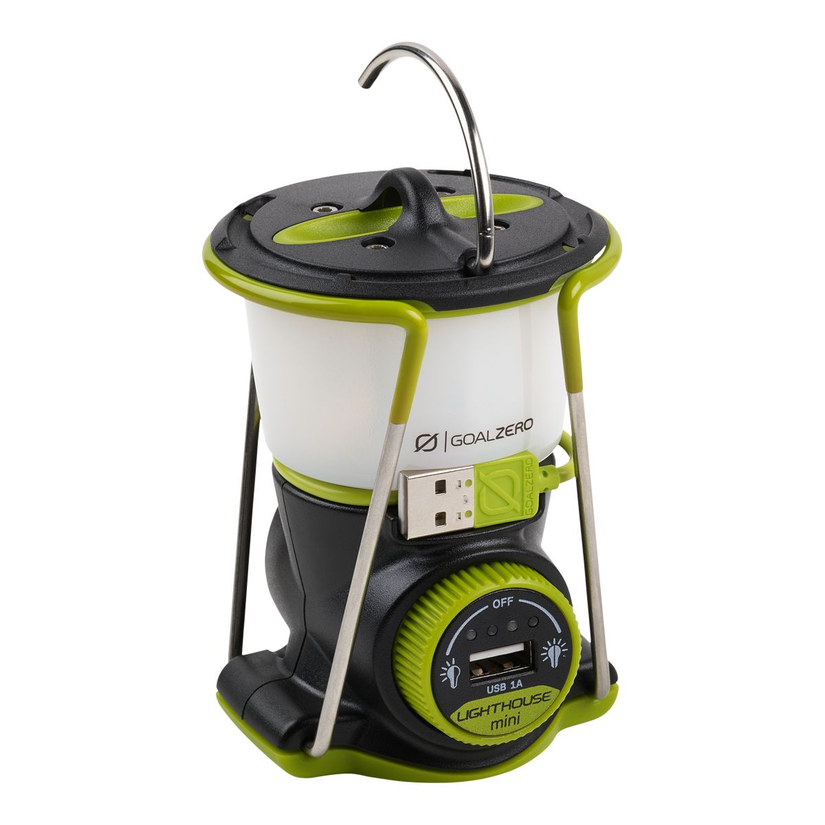 Goal Zero Lighthouse Mini V2 Rechargable Lantern Front_Angled_Right