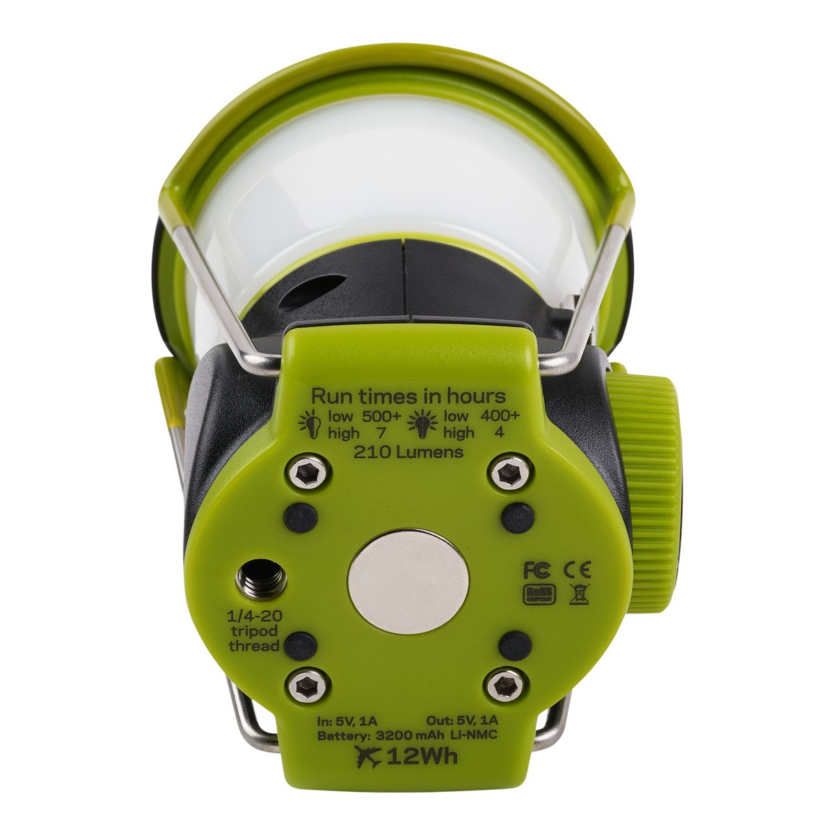 Goal Zero Lighthouse Mini V2 Rechargable Lantern Bottom_Plunge