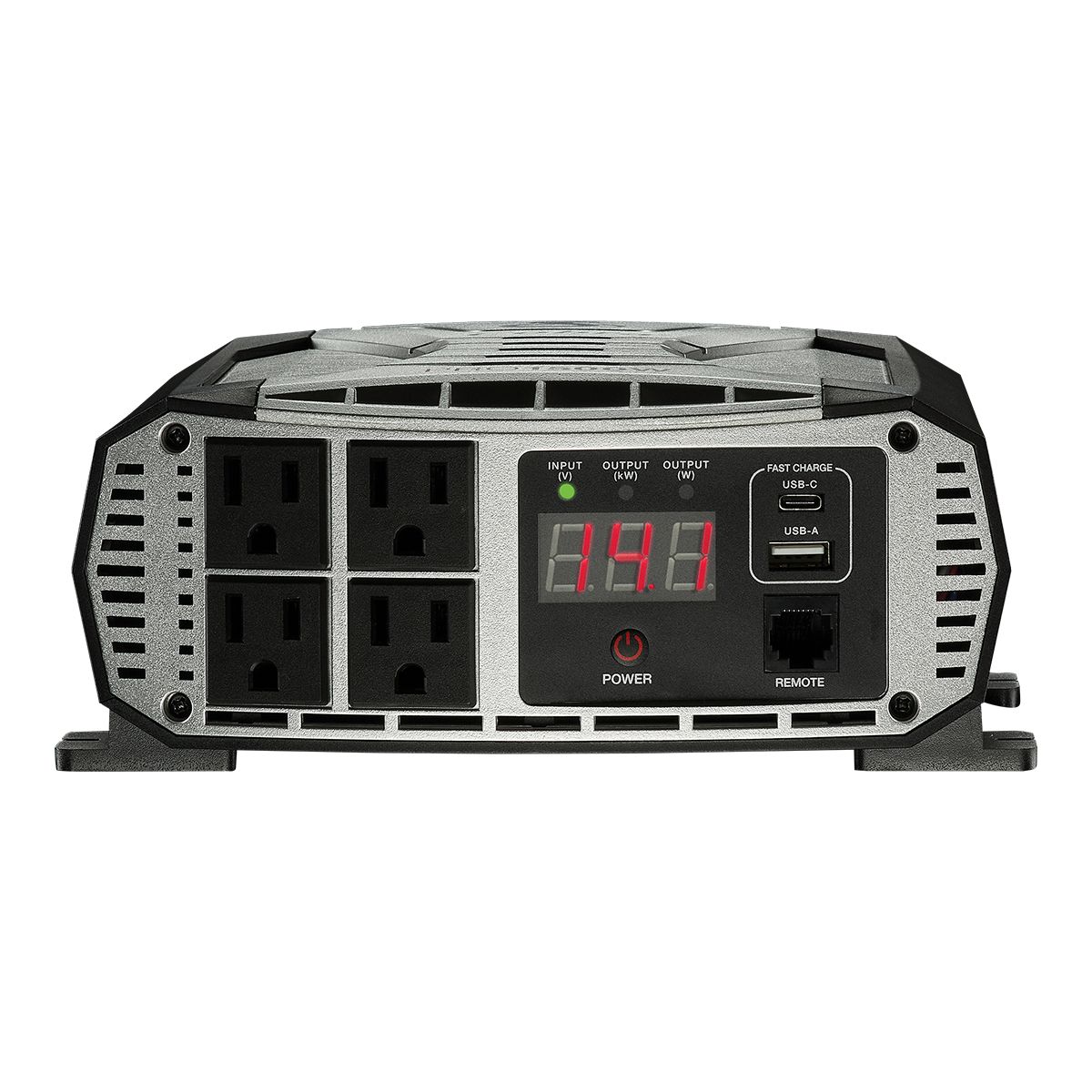 Cobra PRO 1500W Power Inverter Front_Flat