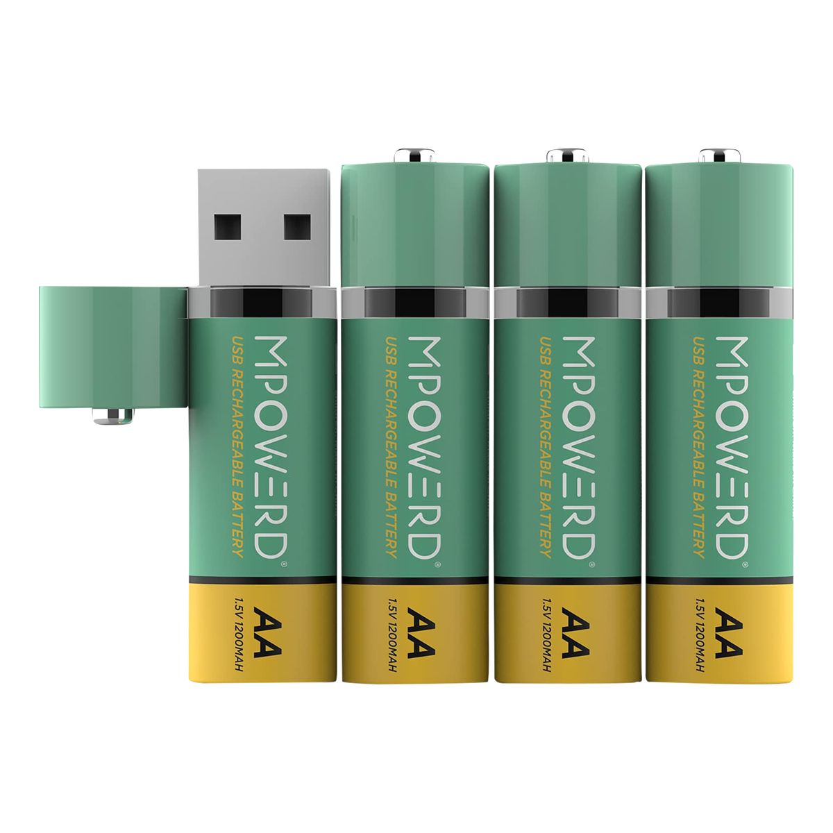 Image of Mpowerd Viri Rechargable Batteries