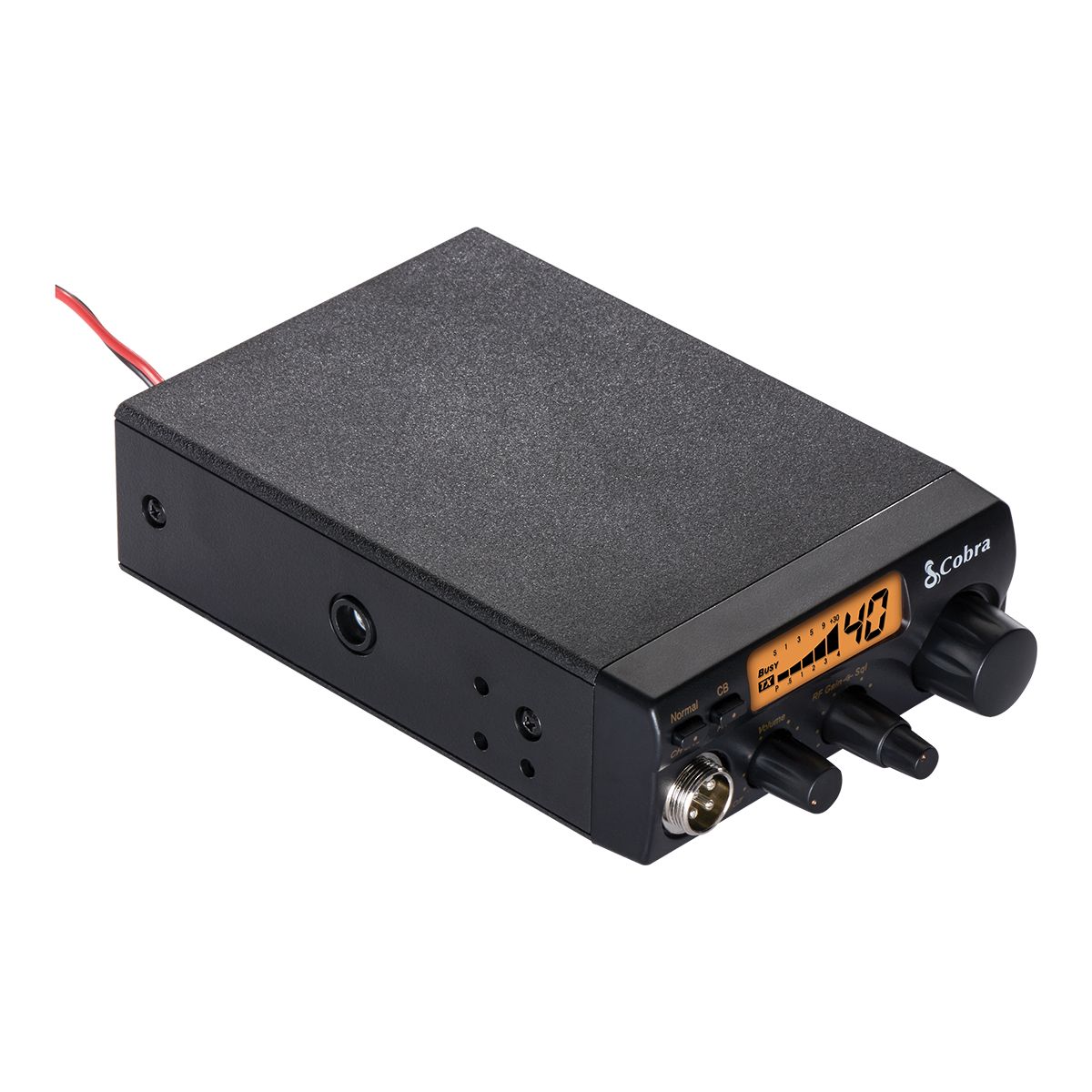 Cobra 40 Channel Recreational LCD CB Radio Front_Angled_Right