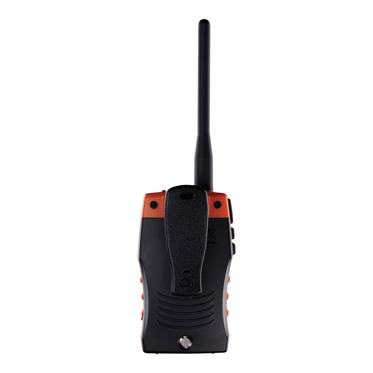 Cobra Hand Held VHF 3 Watt Radio Back_Flat