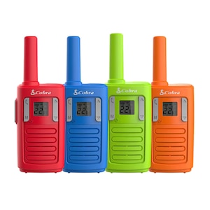 Cobra FRS Family Walkie Talkie - 4 pk