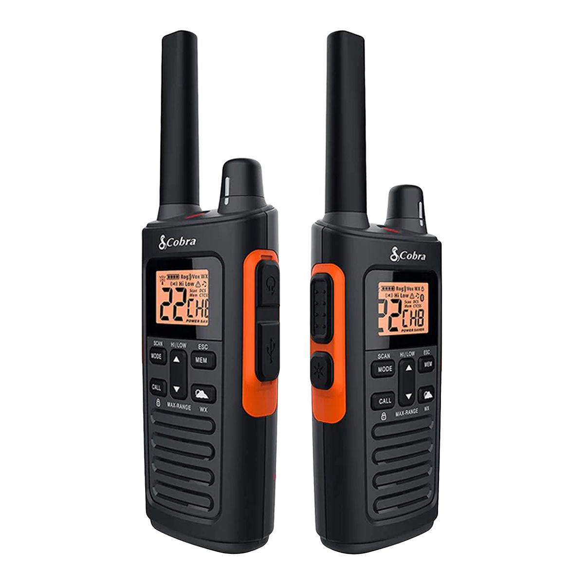 Cobra RX680 61 km Waterproof Walkie Talkie 2-pk Composite_or_Mixed