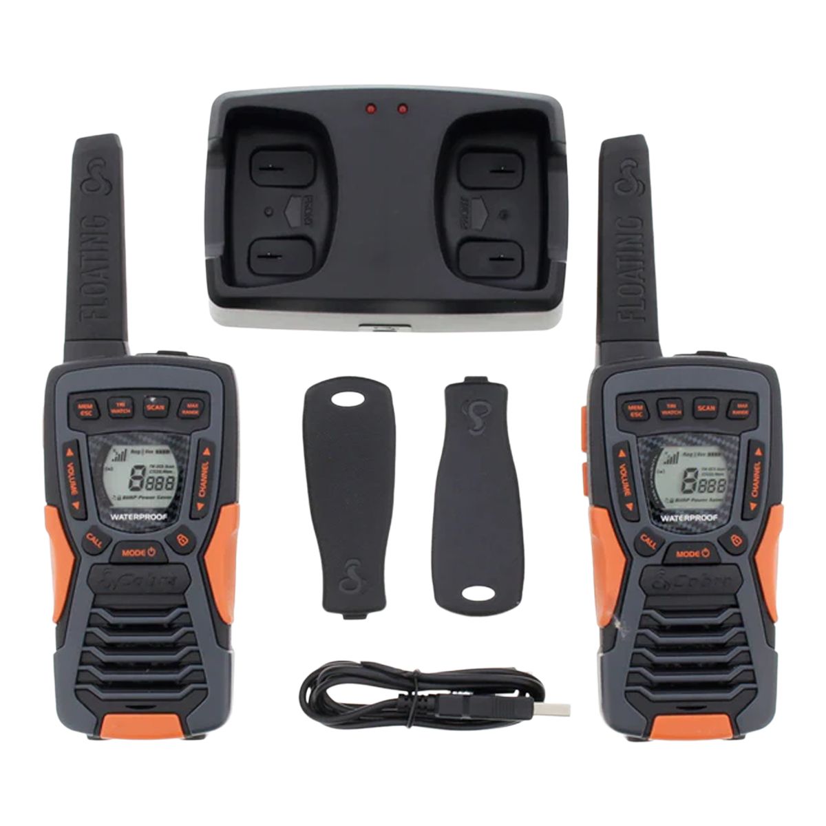 Cobra ACXT1035R FLT Two-Way Radio - 2 Pack Composite_or_Mixed