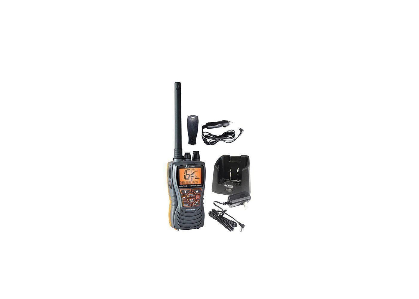 Cobra&nbsp;MR HH350 FLT 6 Watt Hand Held VHF Marine Radio Composite_or_Mixed