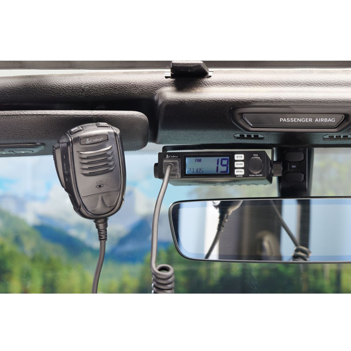 Cobra 19 Mini Recreational CB Two-Way Radio CloseUp