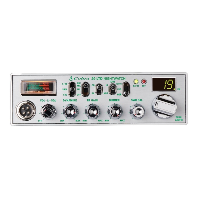 Cobra 29 Nightwatch Classic Professional CB Radio Front_Flat