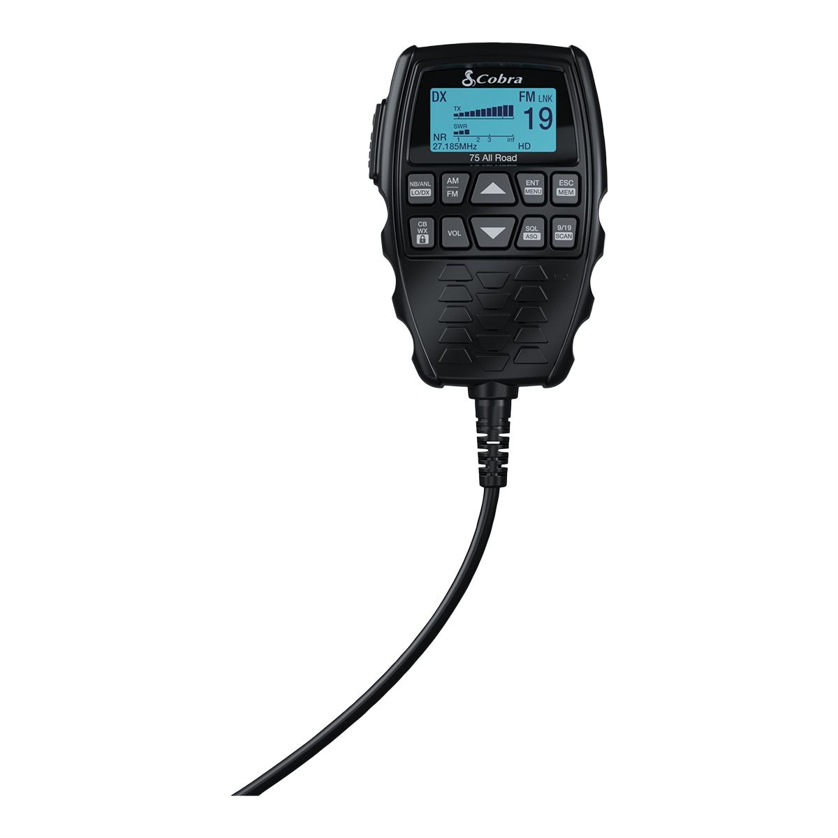 Cobra 75 All Road Wireless CB Radio Front_Flat