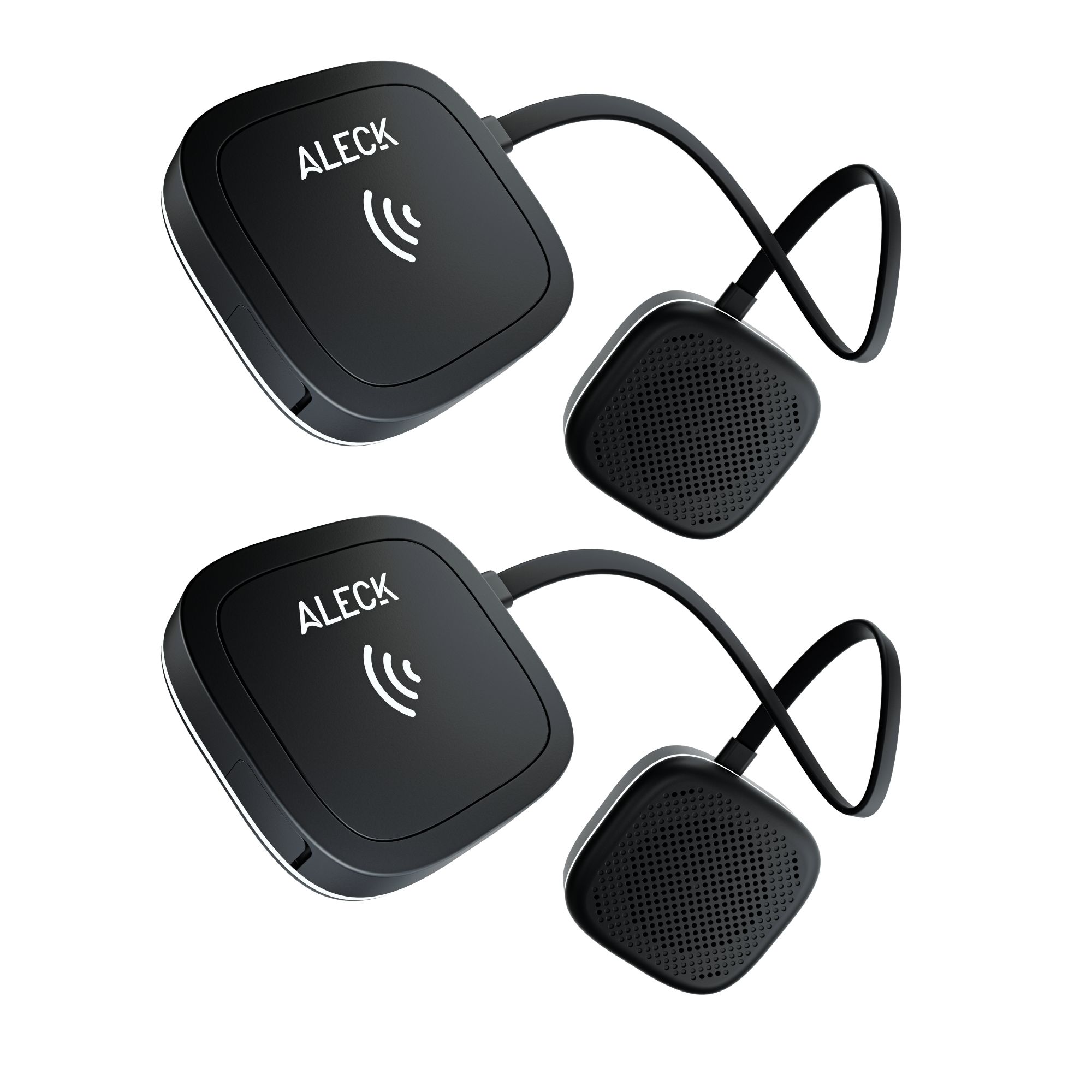 Aleck 006™ Universal Wireless Helmet Audio & Communication - 2 Pack Composite_or_Mixed