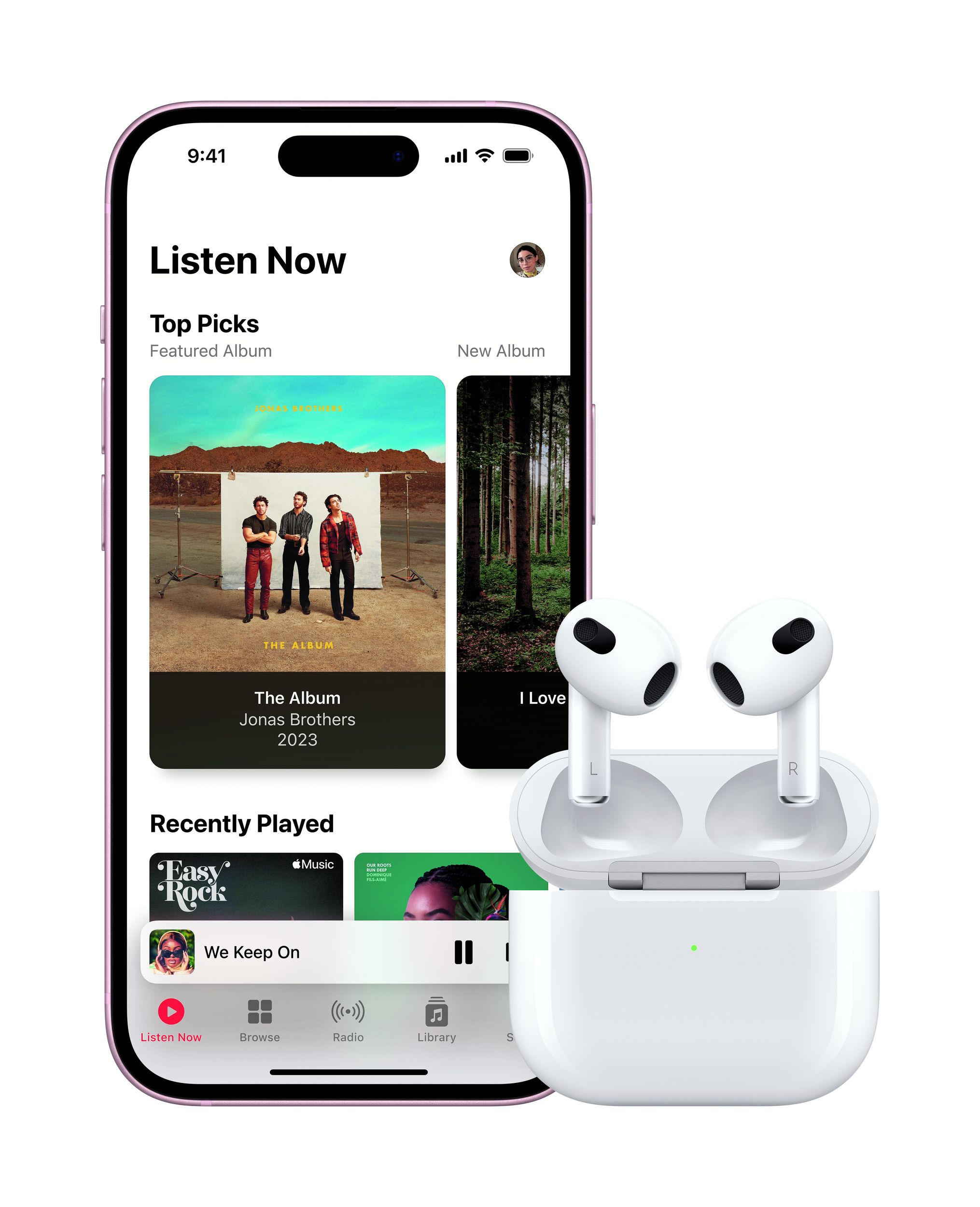 Apple Airpods Generation 3 Wireless Earbuds Bluetooth Spatial