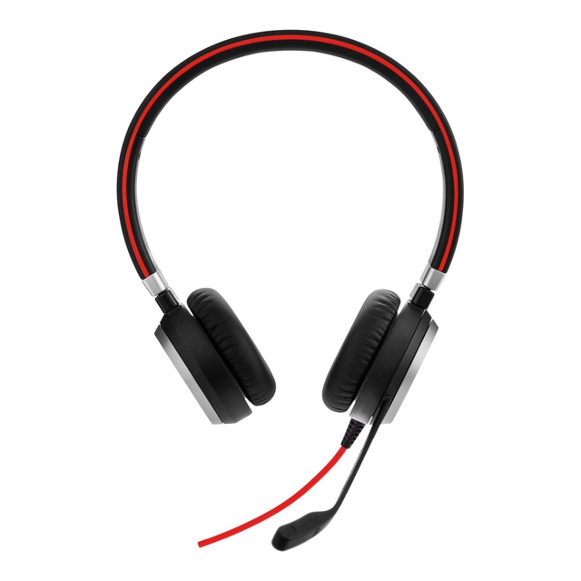 Jabra Evolve 40 Stereo Headset Front_Flat