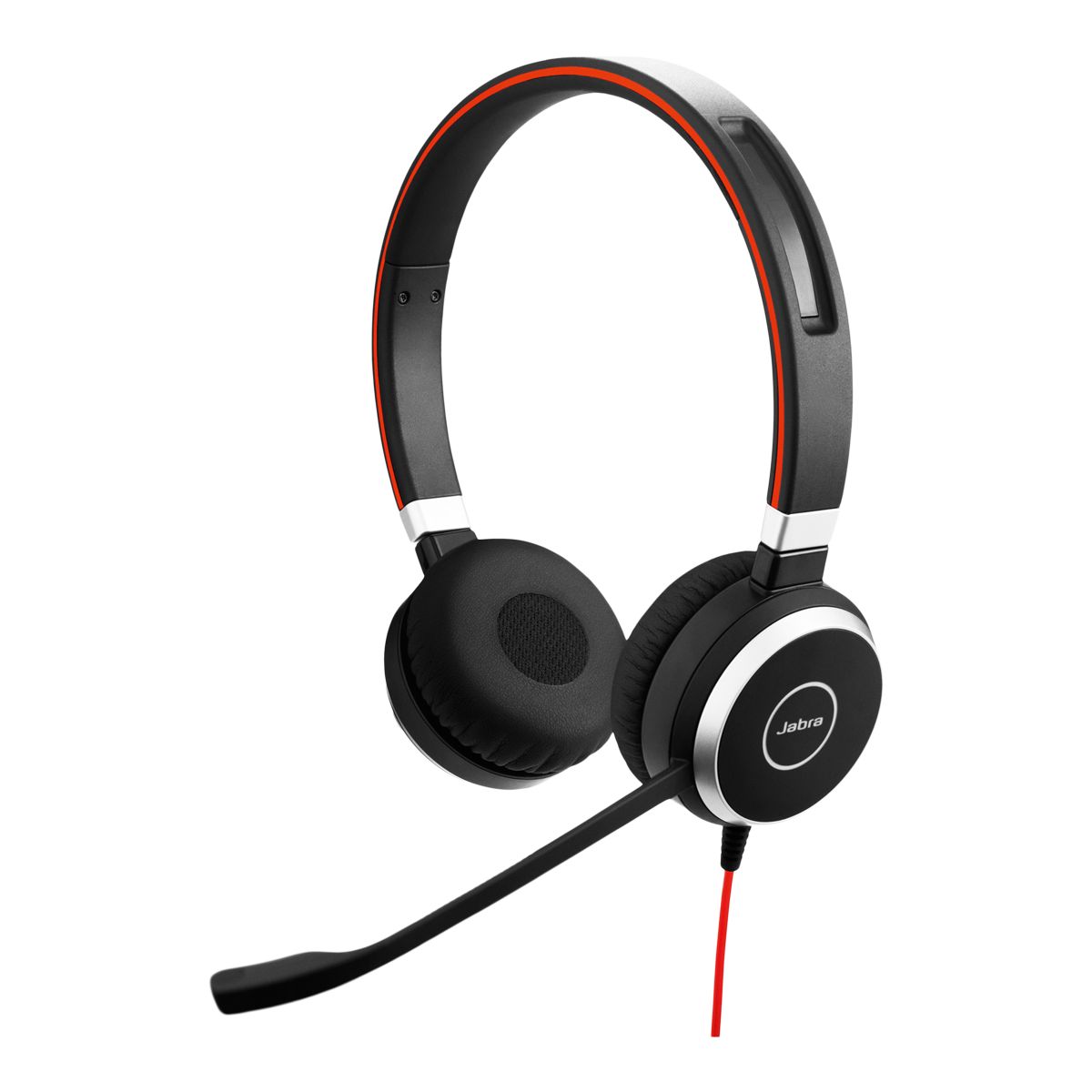 Jabra Evolve 40 Stereo Headset Front_Angled_Left
