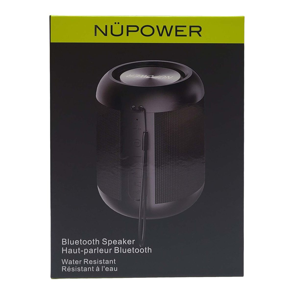 NuPower Bluetooth Speaker Front_Flat
