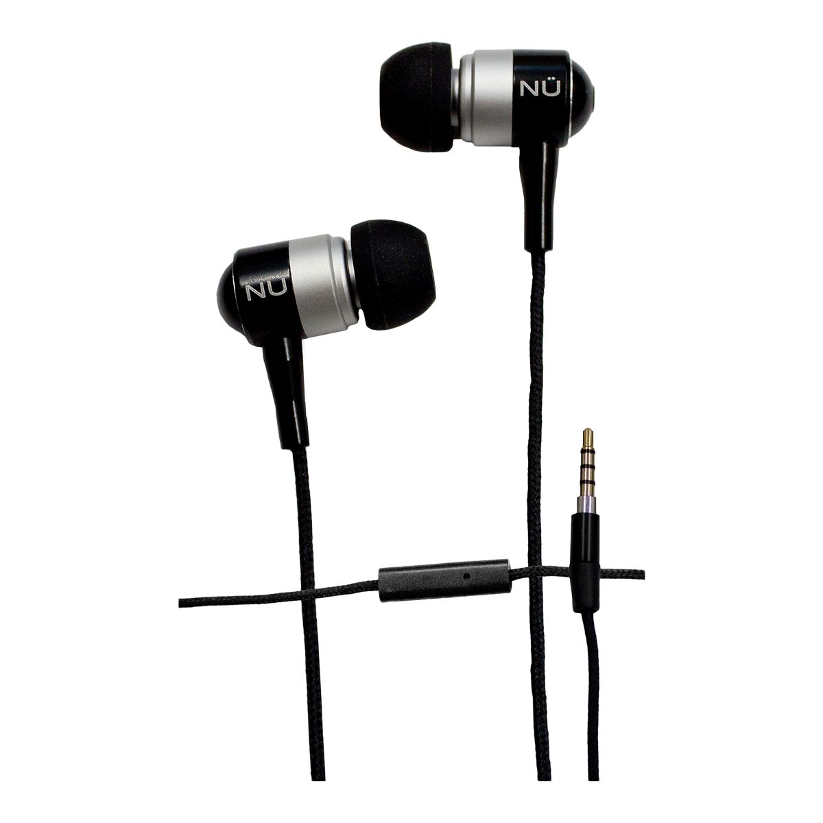 NuPower 3.5 mm Android/iOS Stereo Earbuds with Mic CloseUp