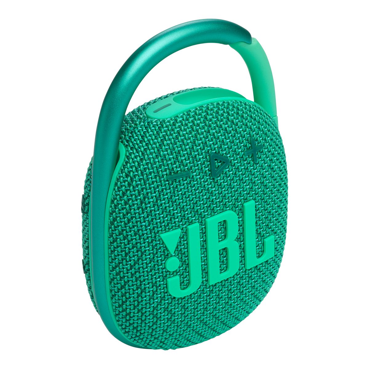 JBL Clip 4 Eco Ultra Portable Speaker Front_Three_Fourths_Angled_Right