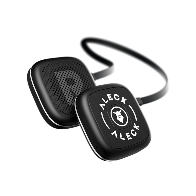 Aleck Nunchuks Wireless Helmet Audio Speaker Front_Angled_Left