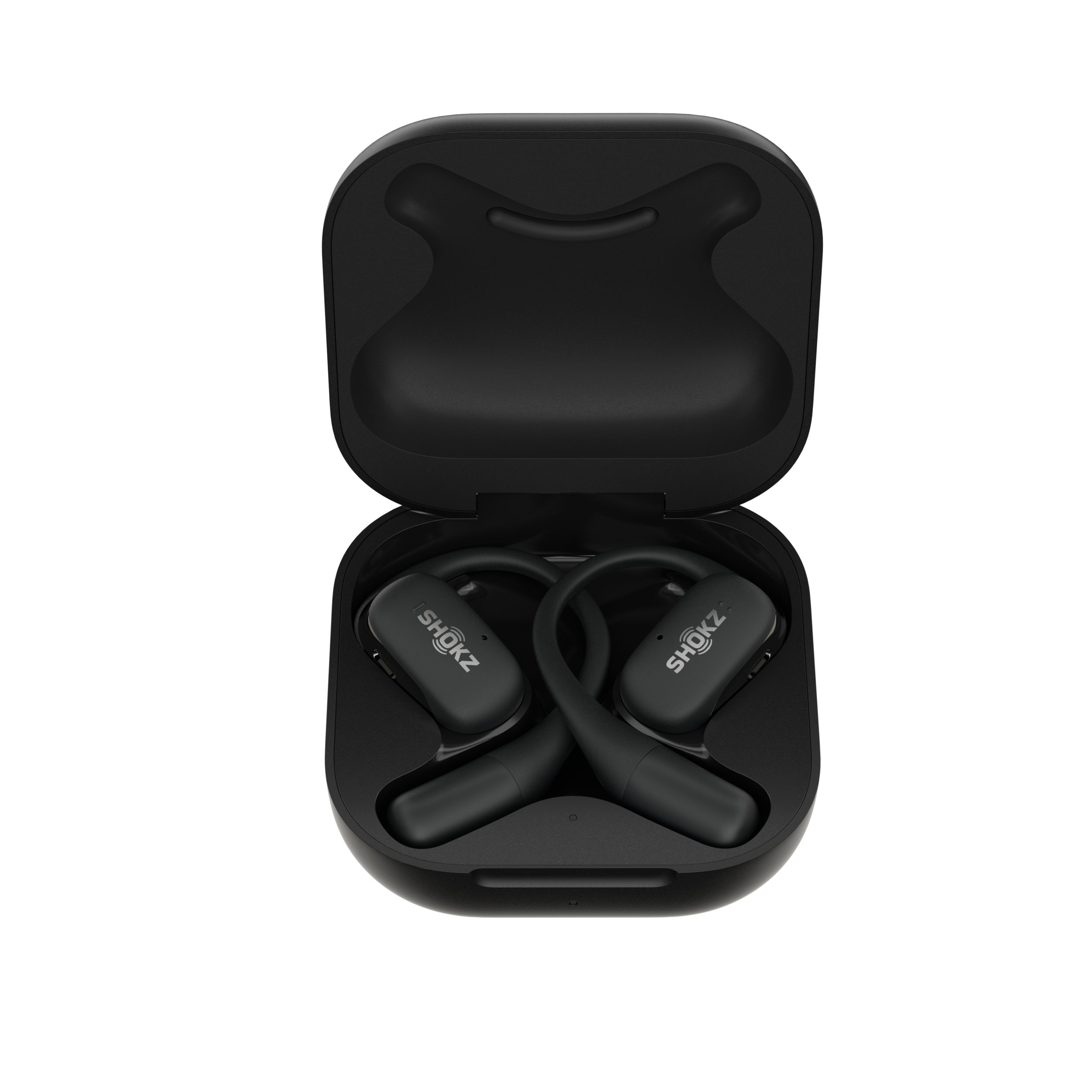 SHOKZ OpenFit Wireless Headphones Overhead_Plunge