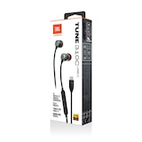JBL Tune 310 USB-C Wired In-Ear Headphones Front_Three_Fourths_Angled_Left