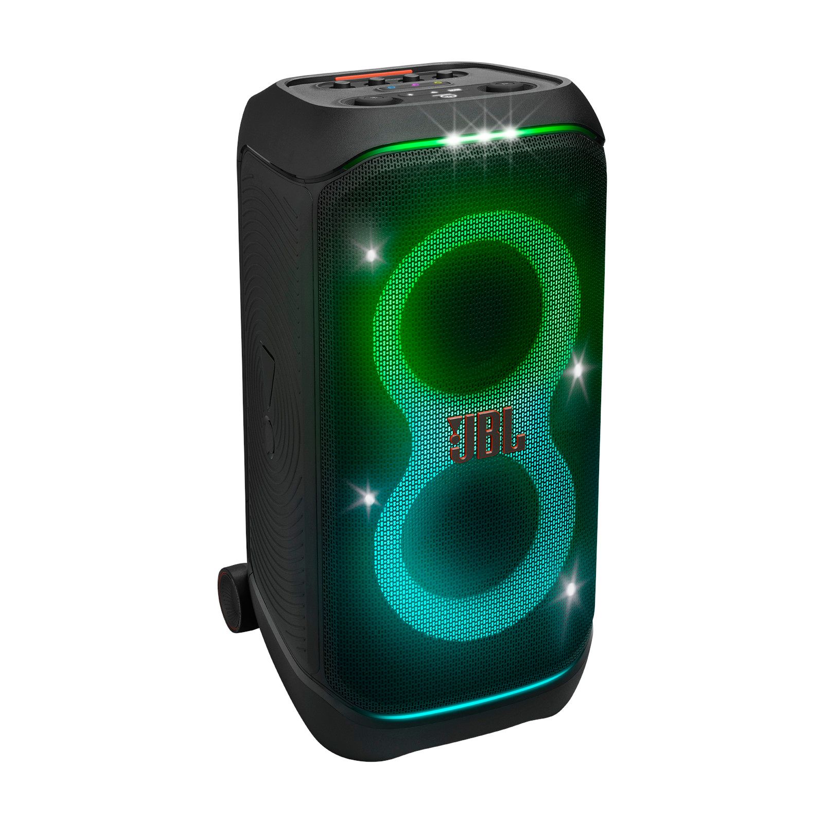 JBL PartyBox Stage 320 Bluetooth Speaker Front_Three_Fourths_Angled_Right