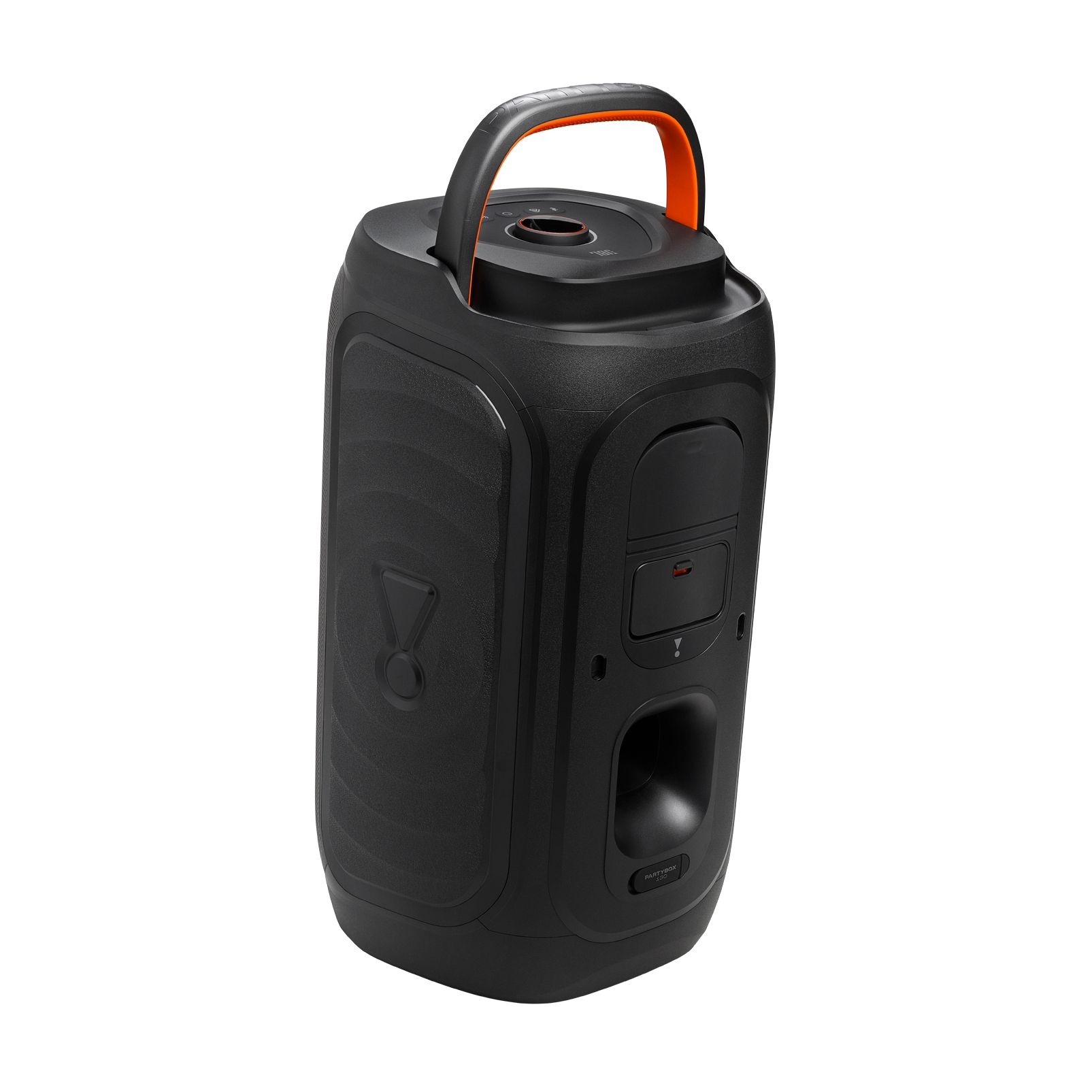 JBL PartyBox 130 Speaker Back_Angled_Left