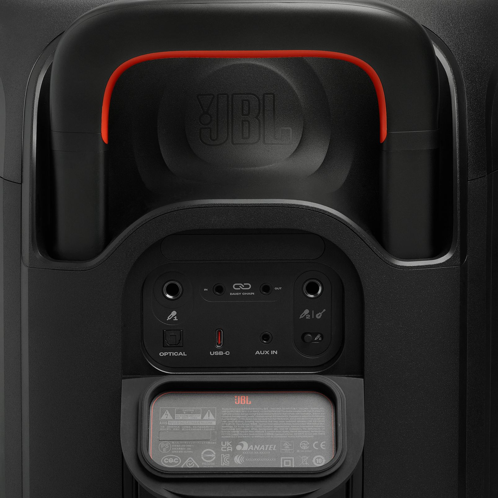 JBL PartyBox 330 Portable Party Speaker CloseUp