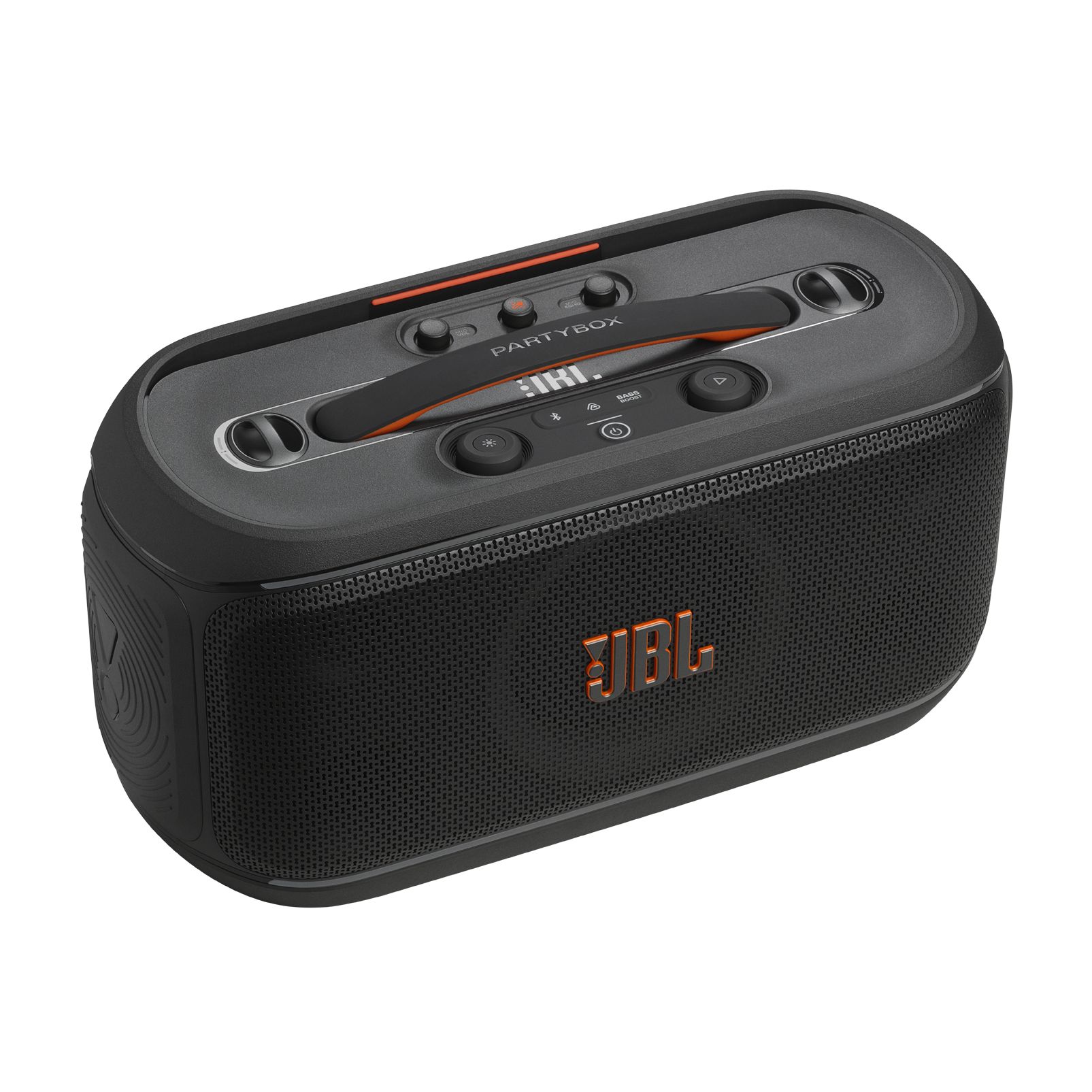 JBL PartyBox On The Go 2 Plus Speaker Overhead_Plunge