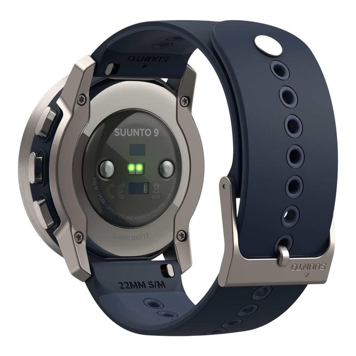 Suunto 9 Peak Smart Watch, 41.148mm, Heart Rate Monitor, GPS