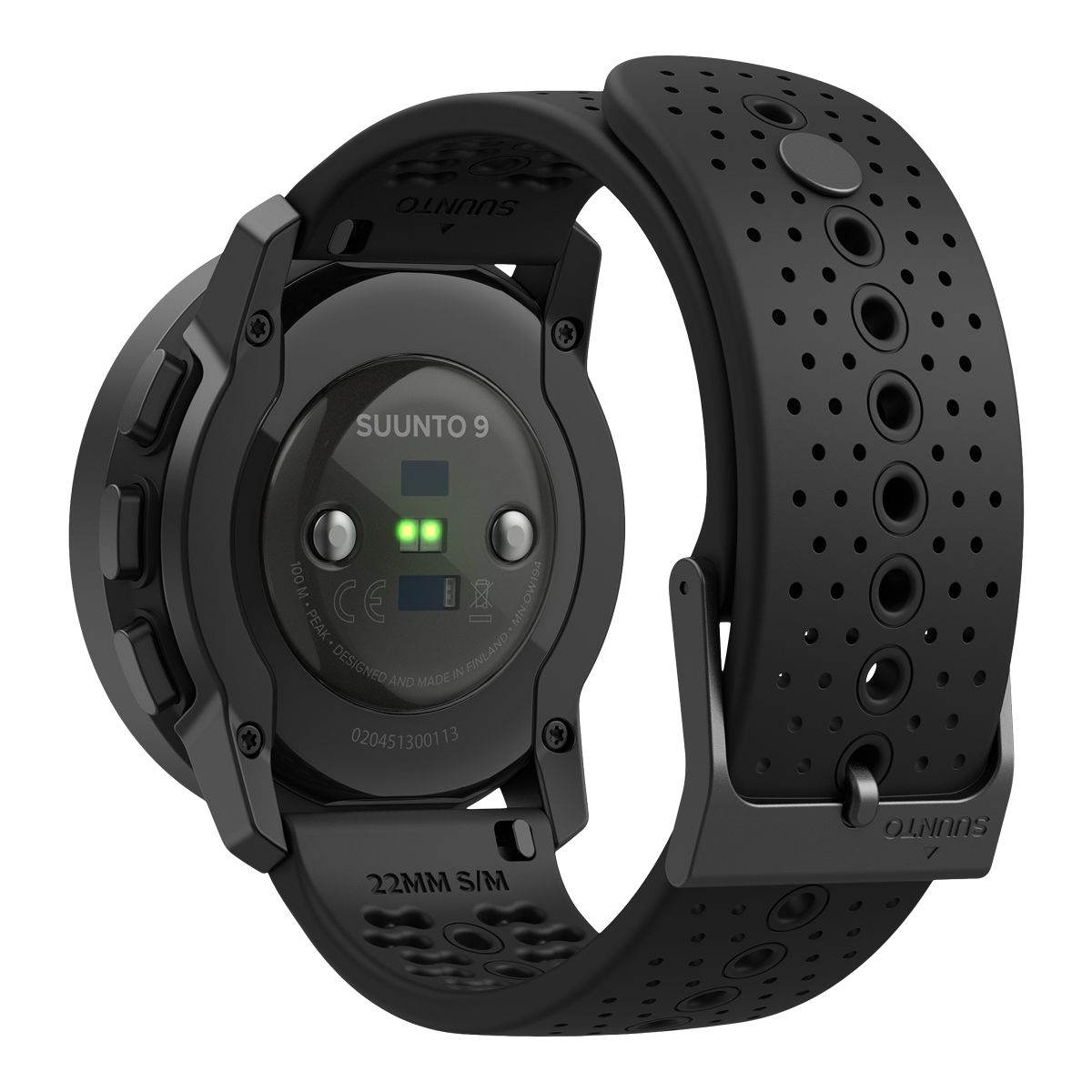 Suunto 9 Peak Smart Watch, 41.148mm, Heart Rate Monitor, GPS, Water  Resistant