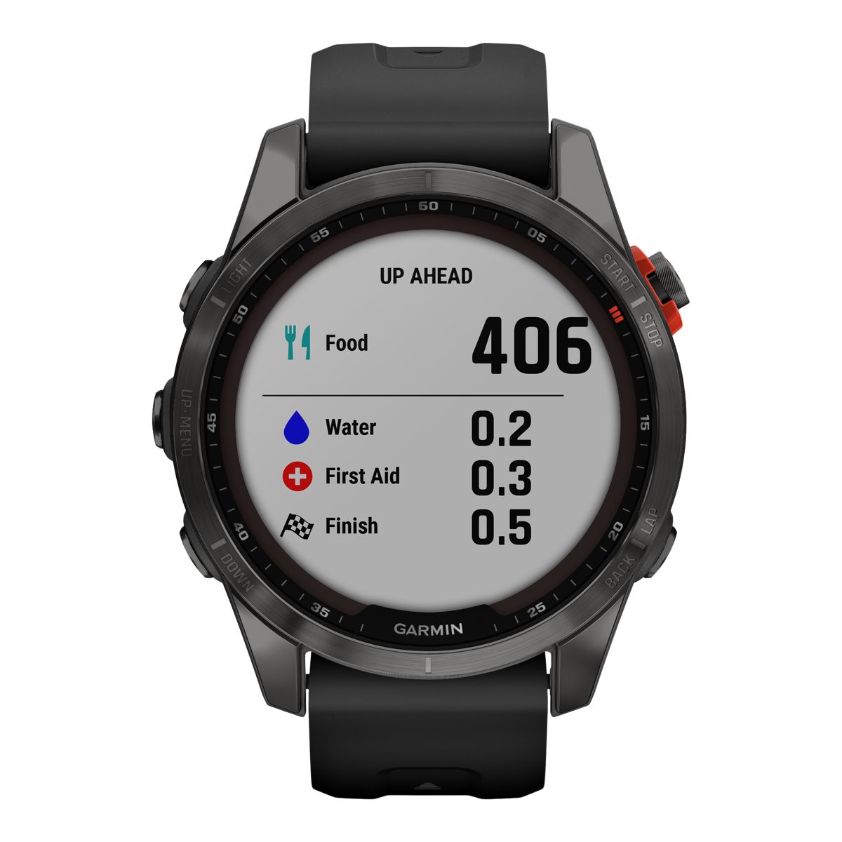 Garmin Fēnix® 7S Solar Edition Fitness Watch, 33 mm, Workout, Heart Rate Monitor