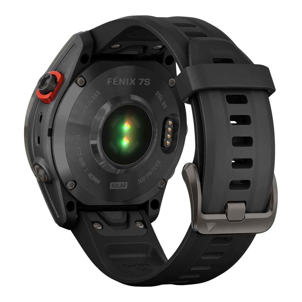 Garmin Fēnix® 7S Solar Edition Fitness Watch, 33 mm, Workout, Heart Rate Monitor