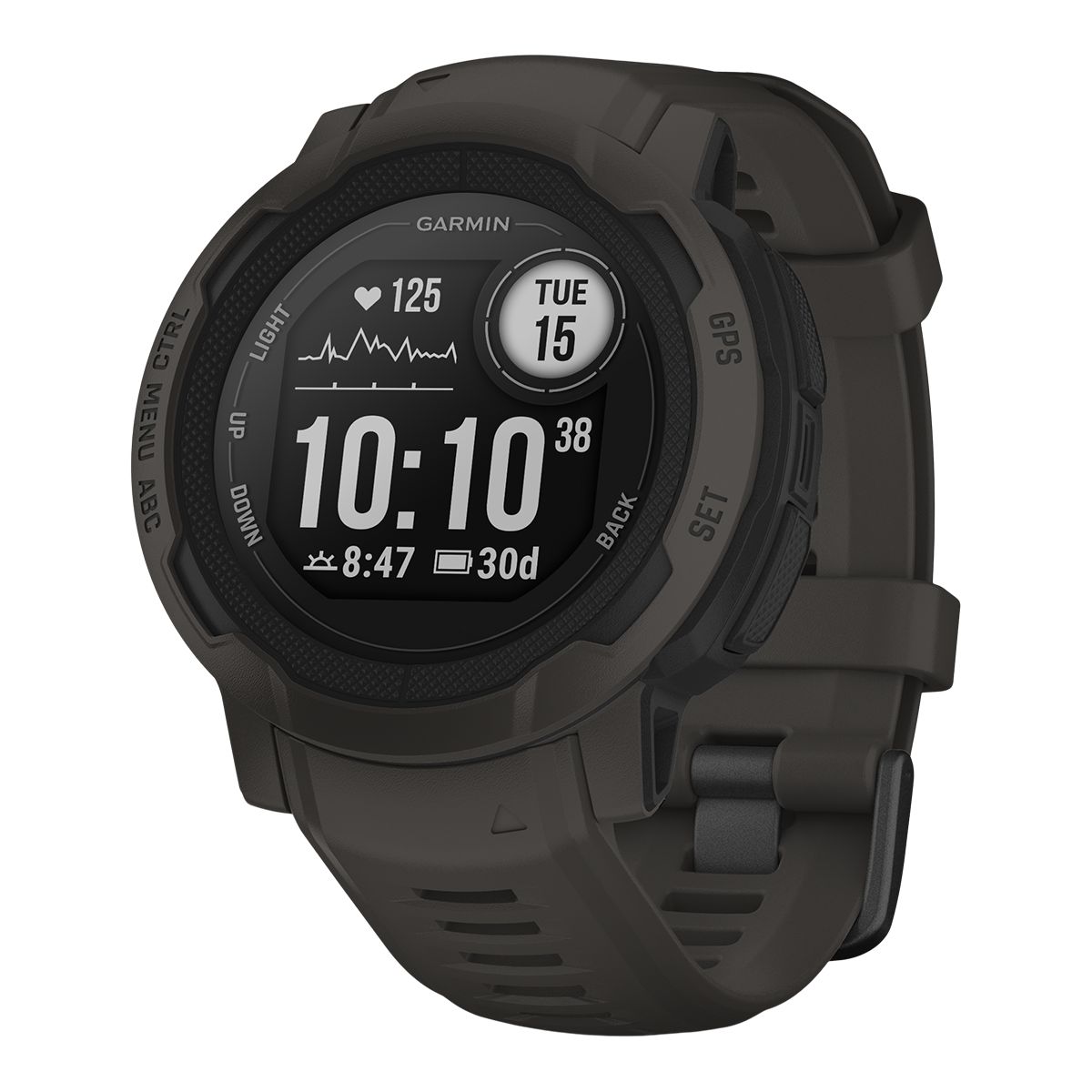 Garmin Instinct® 2 Standard Edition Fitness Watch, 30.48mm, Heart Rate Monitor